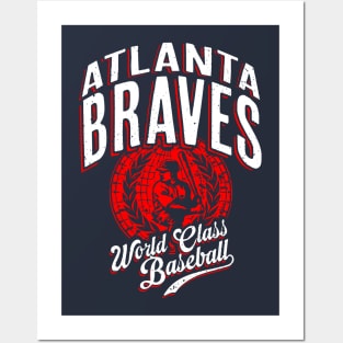 Vintage BRAVES World Class Baseball Posters and Art